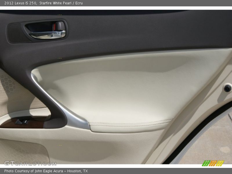 Starfire White Pearl / Ecru 2012 Lexus IS 250