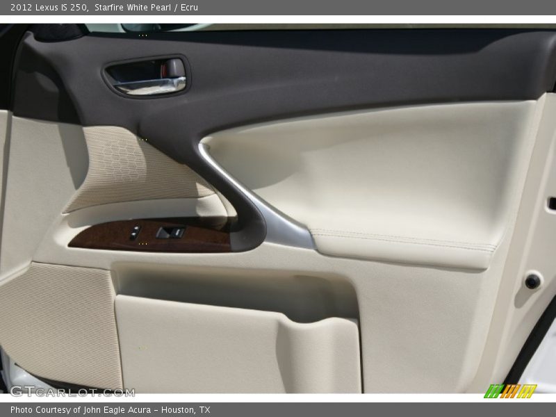 Starfire White Pearl / Ecru 2012 Lexus IS 250