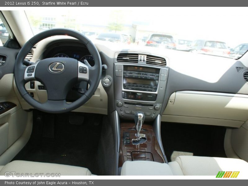 Starfire White Pearl / Ecru 2012 Lexus IS 250