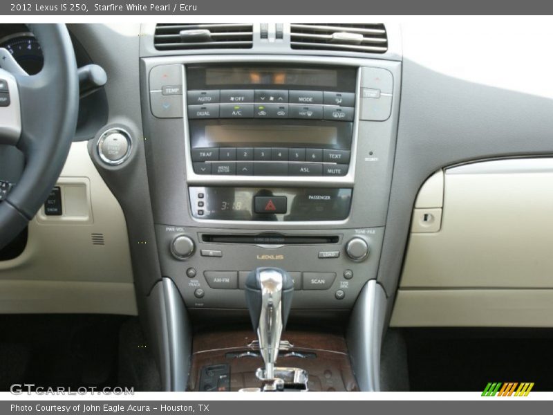 Starfire White Pearl / Ecru 2012 Lexus IS 250