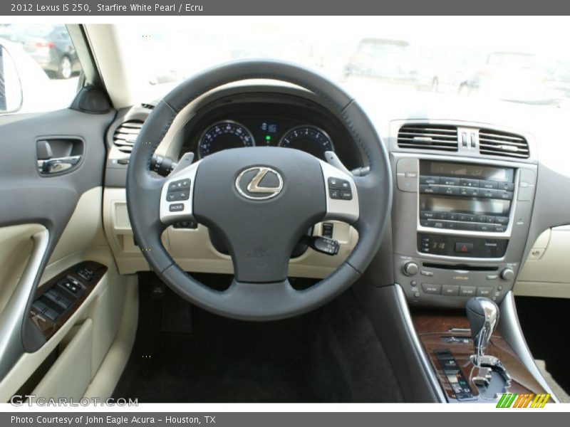 Starfire White Pearl / Ecru 2012 Lexus IS 250