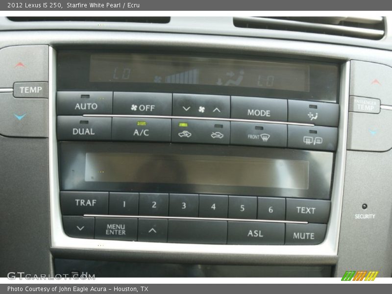 Starfire White Pearl / Ecru 2012 Lexus IS 250
