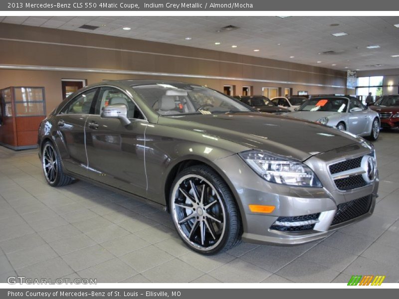 Front 3/4 View of 2013 CLS 550 4Matic Coupe