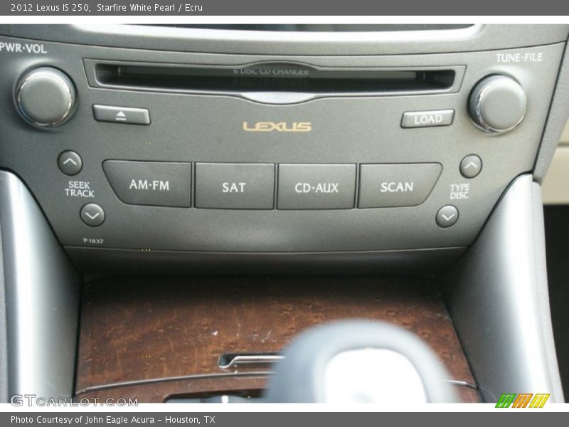 Starfire White Pearl / Ecru 2012 Lexus IS 250