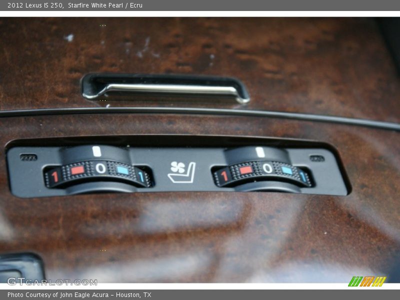 Starfire White Pearl / Ecru 2012 Lexus IS 250