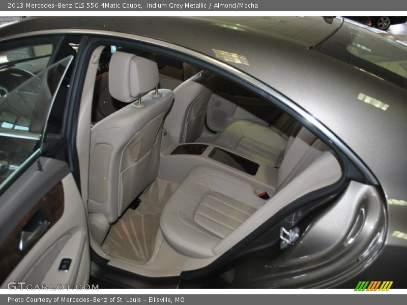 Rear Seat of 2013 CLS 550 4Matic Coupe