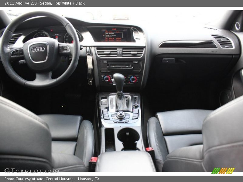 Ibis White / Black 2011 Audi A4 2.0T Sedan