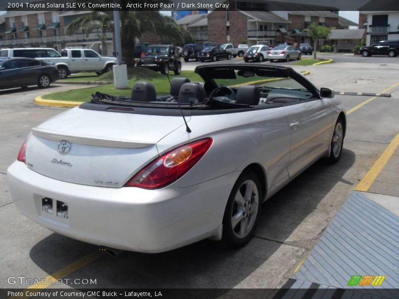 Arctic Frost Pearl / Dark Stone Gray 2004 Toyota Solara SLE V6 Convertible