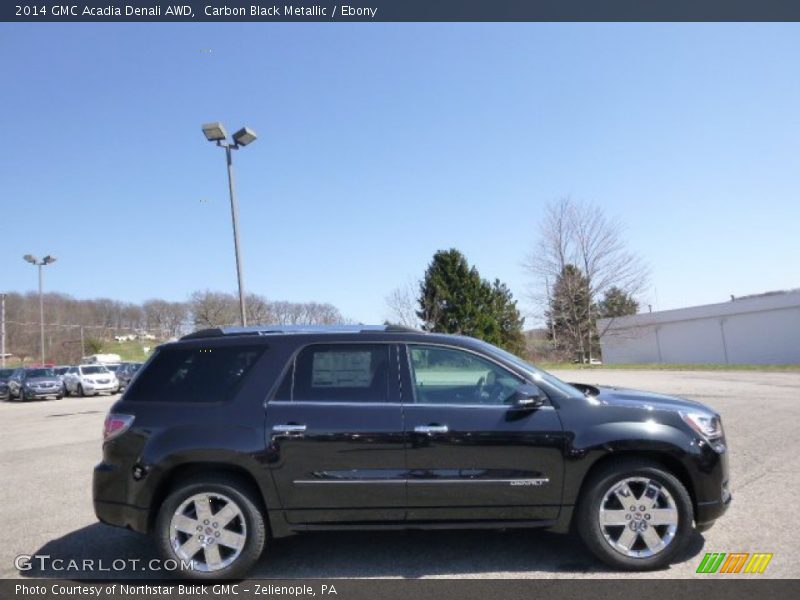 Carbon Black Metallic / Ebony 2014 GMC Acadia Denali AWD