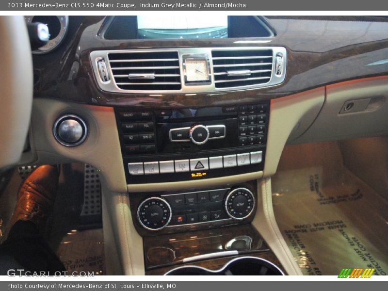 Indium Grey Metallic / Almond/Mocha 2013 Mercedes-Benz CLS 550 4Matic Coupe
