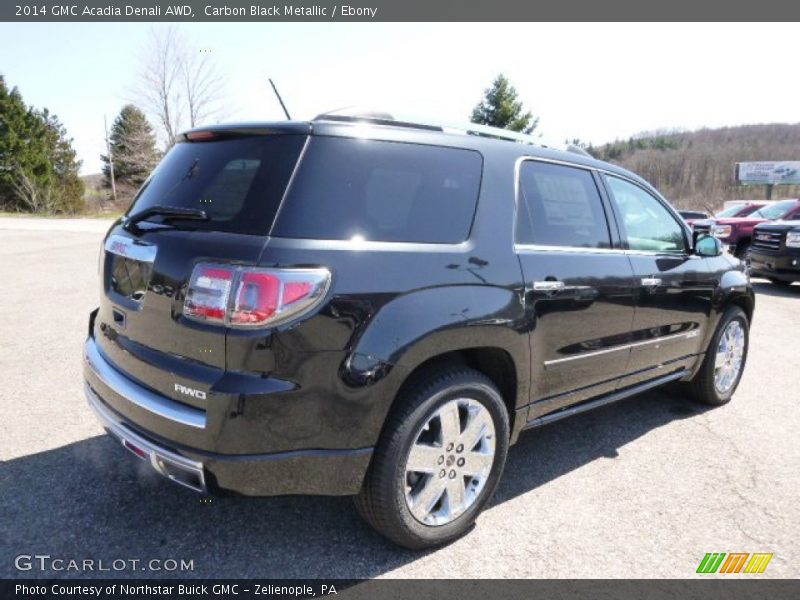 Carbon Black Metallic / Ebony 2014 GMC Acadia Denali AWD