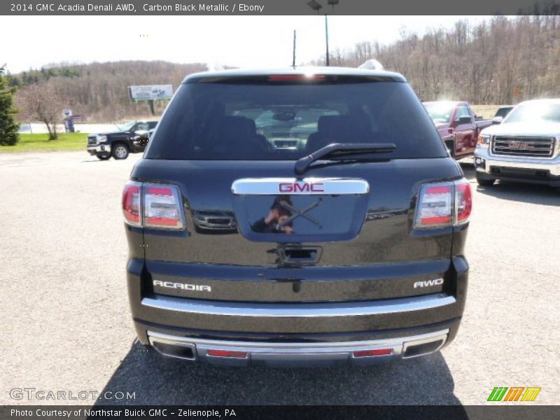 Carbon Black Metallic / Ebony 2014 GMC Acadia Denali AWD