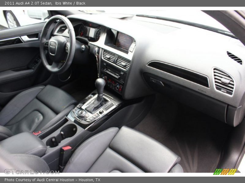 Ibis White / Black 2011 Audi A4 2.0T Sedan
