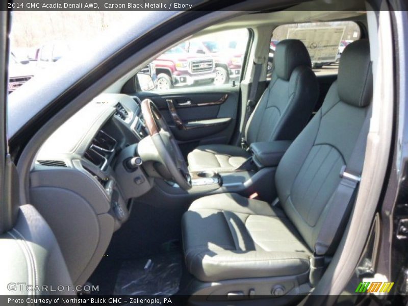 Carbon Black Metallic / Ebony 2014 GMC Acadia Denali AWD
