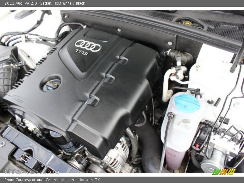 Ibis White / Black 2011 Audi A4 2.0T Sedan