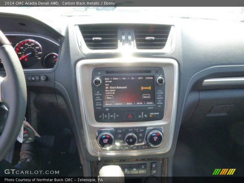 Carbon Black Metallic / Ebony 2014 GMC Acadia Denali AWD