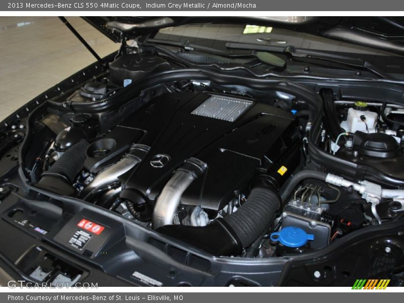  2013 CLS 550 4Matic Coupe Engine - 4.6 Liter Twin-Turbocharged DI DOHC 32-Valve VVT V8