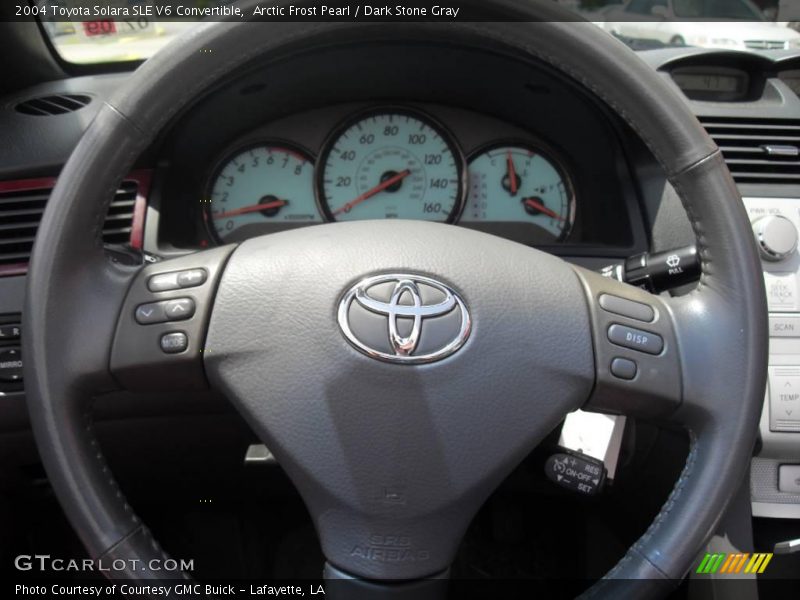 Arctic Frost Pearl / Dark Stone Gray 2004 Toyota Solara SLE V6 Convertible