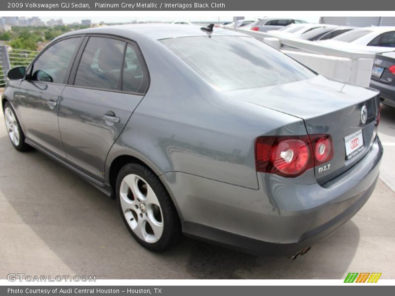 Platinum Grey Metallic / Interlagos Black Cloth 2009 Volkswagen GLI Sedan