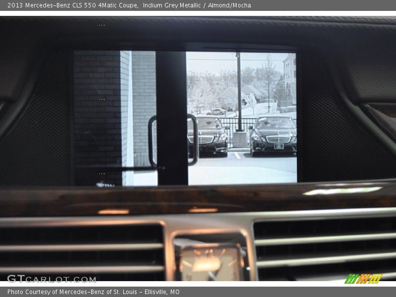 Indium Grey Metallic / Almond/Mocha 2013 Mercedes-Benz CLS 550 4Matic Coupe