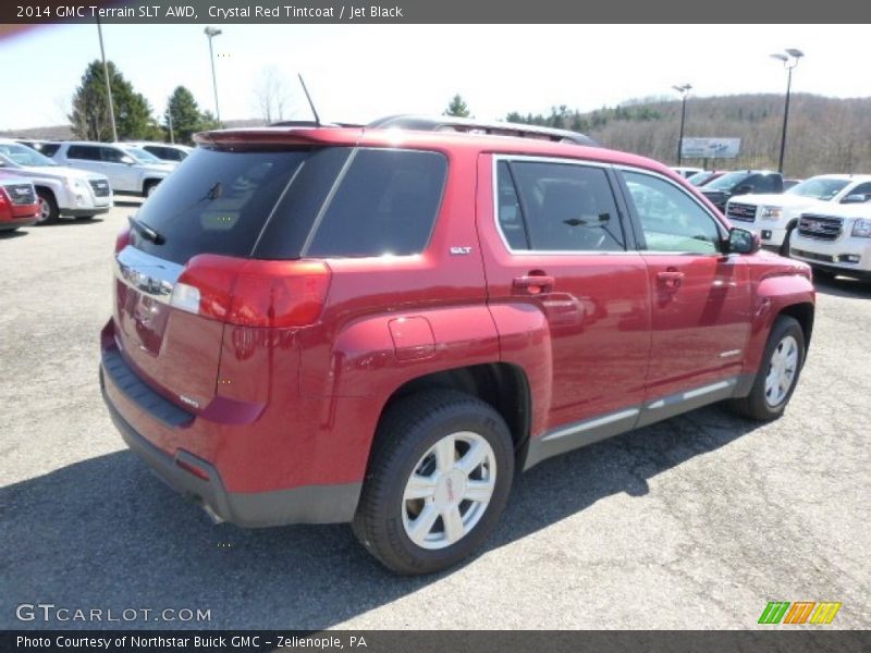 Crystal Red Tintcoat / Jet Black 2014 GMC Terrain SLT AWD