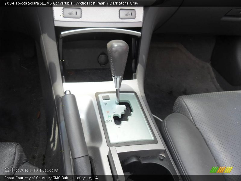 Arctic Frost Pearl / Dark Stone Gray 2004 Toyota Solara SLE V6 Convertible