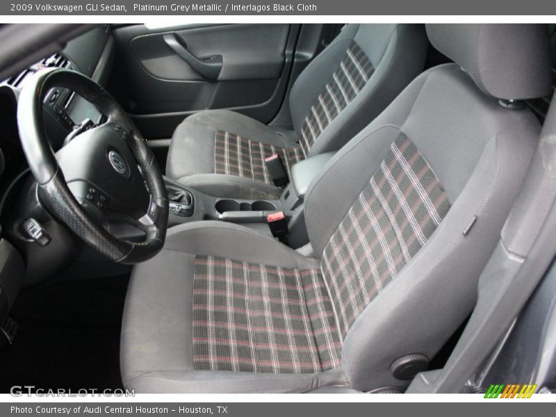 Platinum Grey Metallic / Interlagos Black Cloth 2009 Volkswagen GLI Sedan