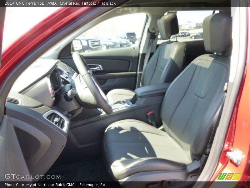 Crystal Red Tintcoat / Jet Black 2014 GMC Terrain SLT AWD