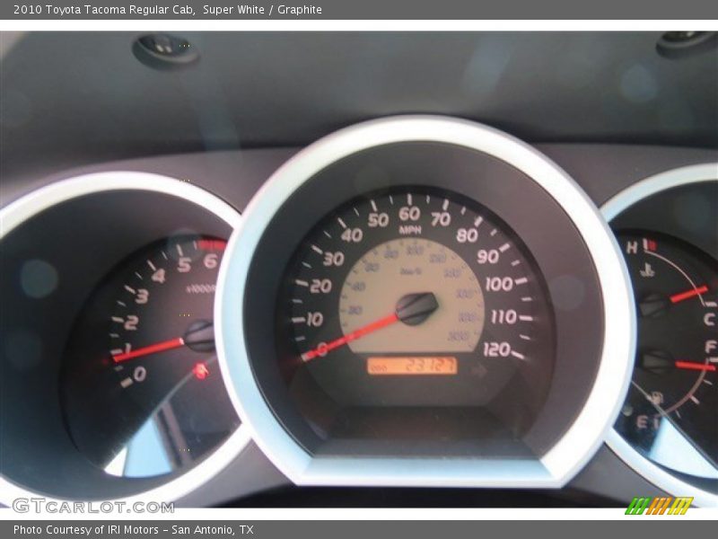 Super White / Graphite 2010 Toyota Tacoma Regular Cab