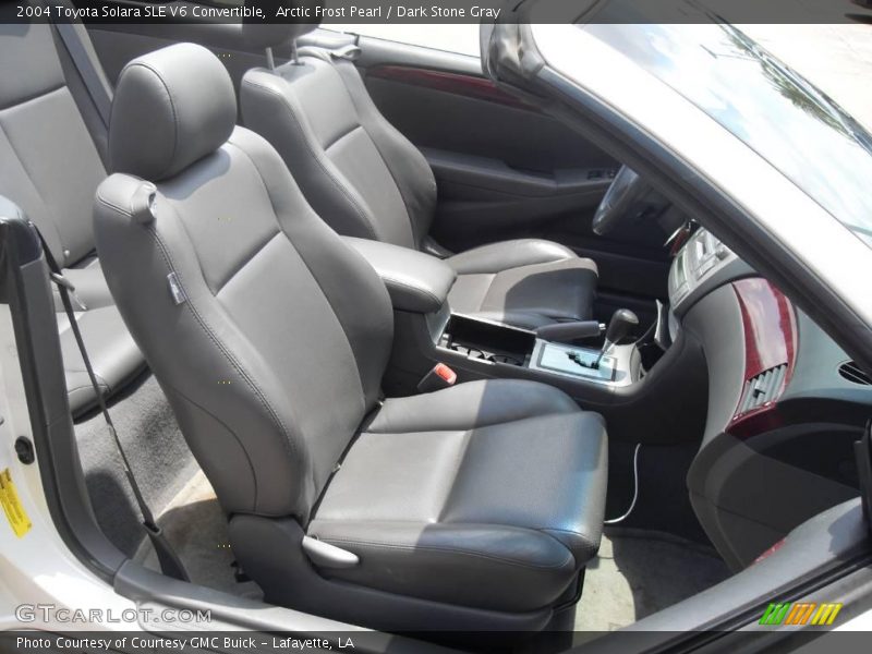Arctic Frost Pearl / Dark Stone Gray 2004 Toyota Solara SLE V6 Convertible