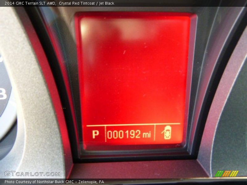 Crystal Red Tintcoat / Jet Black 2014 GMC Terrain SLT AWD