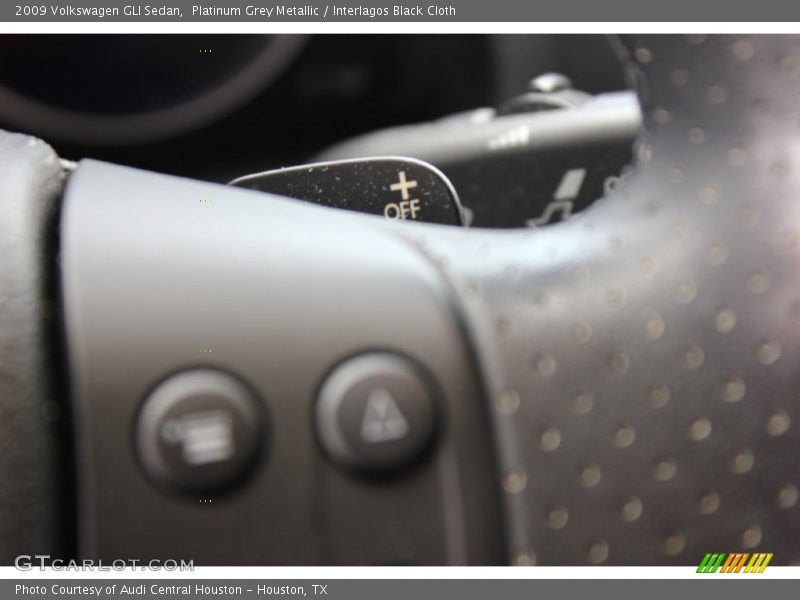 Platinum Grey Metallic / Interlagos Black Cloth 2009 Volkswagen GLI Sedan