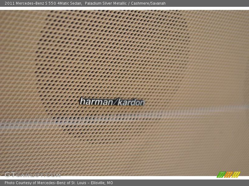 Paladium Silver Metallic / Cashmere/Savanah 2011 Mercedes-Benz S 550 4Matic Sedan