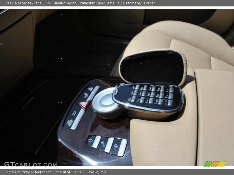 Paladium Silver Metallic / Cashmere/Savanah 2011 Mercedes-Benz S 550 4Matic Sedan