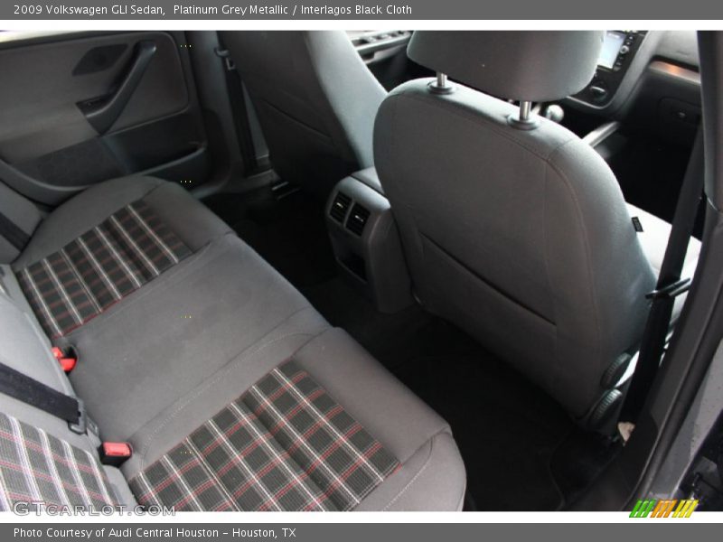 Platinum Grey Metallic / Interlagos Black Cloth 2009 Volkswagen GLI Sedan