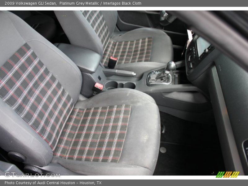 Platinum Grey Metallic / Interlagos Black Cloth 2009 Volkswagen GLI Sedan