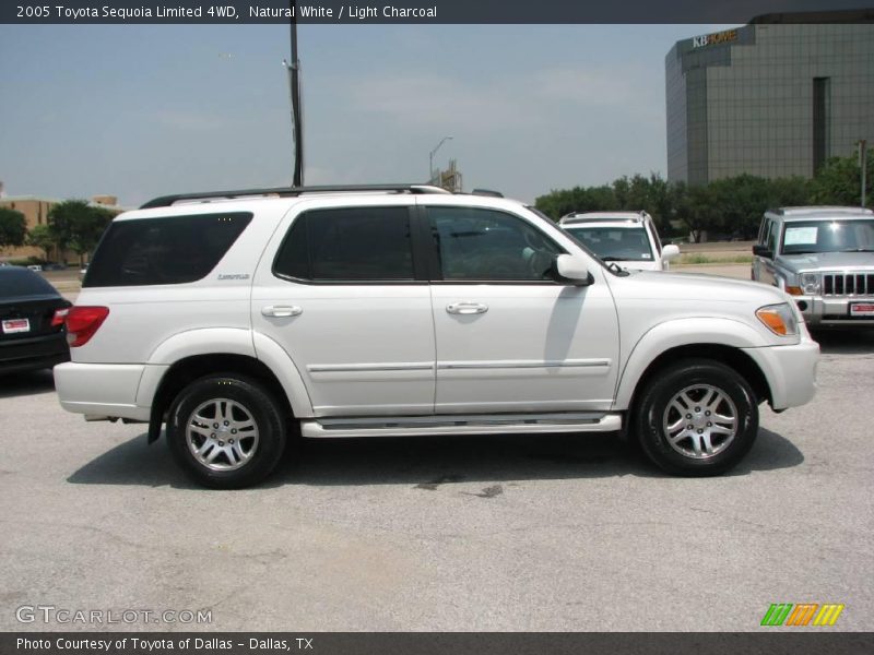 Natural White / Light Charcoal 2005 Toyota Sequoia Limited 4WD