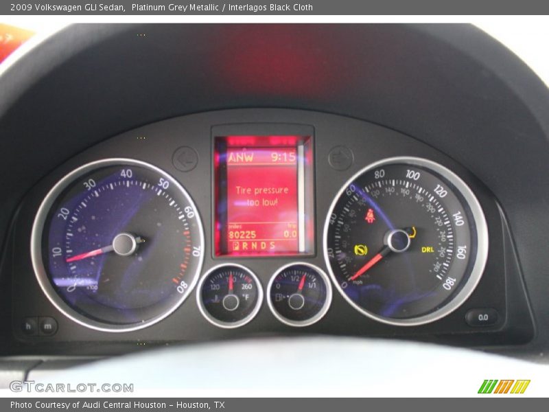  2009 GLI Sedan Sedan Gauges