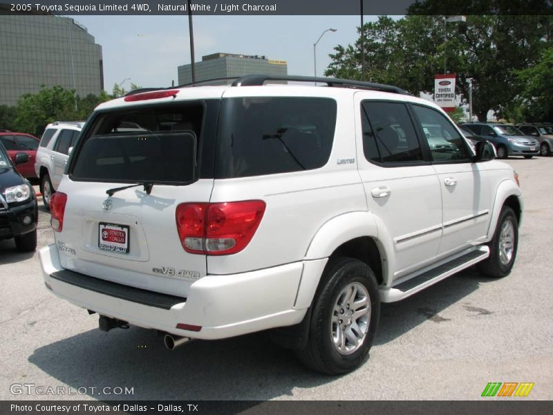 Natural White / Light Charcoal 2005 Toyota Sequoia Limited 4WD