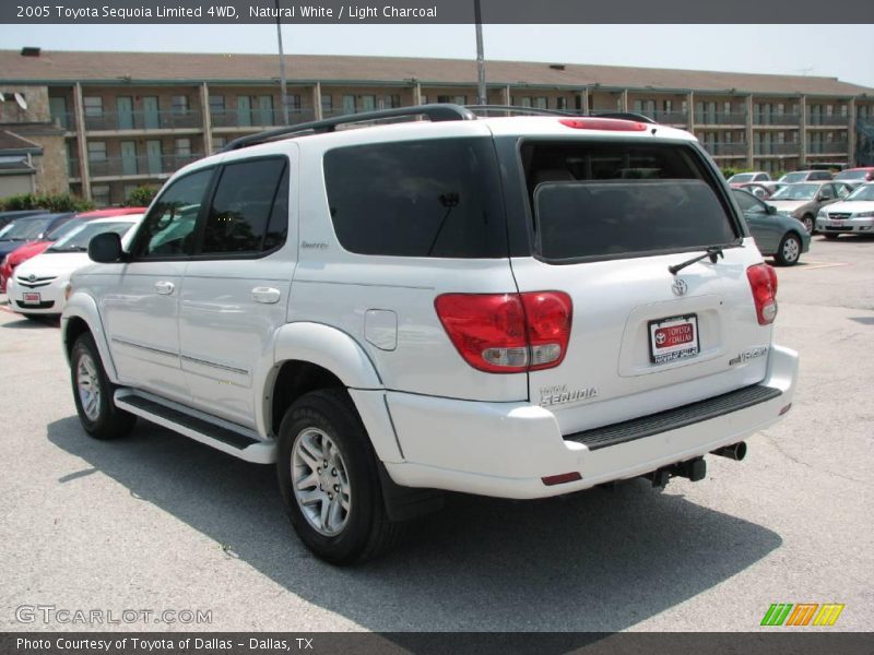 Natural White / Light Charcoal 2005 Toyota Sequoia Limited 4WD