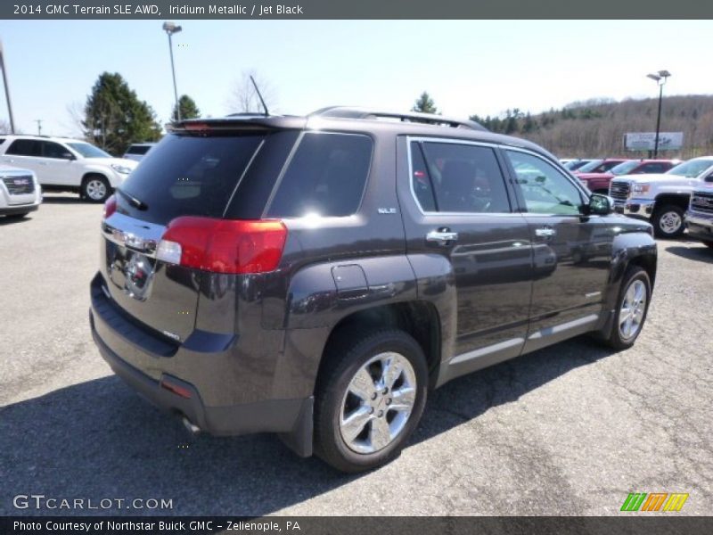 Iridium Metallic / Jet Black 2014 GMC Terrain SLE AWD