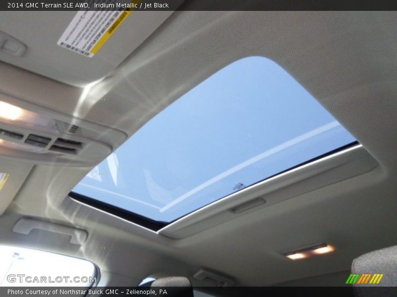 Iridium Metallic / Jet Black 2014 GMC Terrain SLE AWD