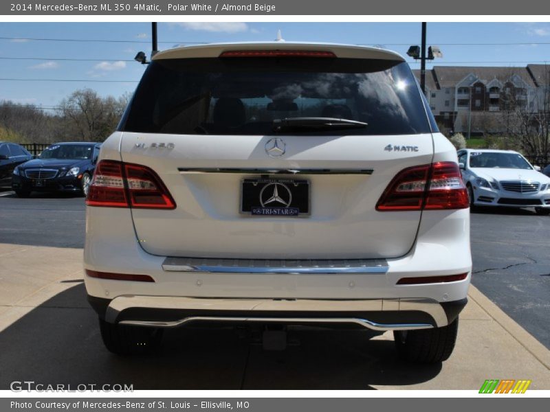 Polar White / Almond Beige 2014 Mercedes-Benz ML 350 4Matic