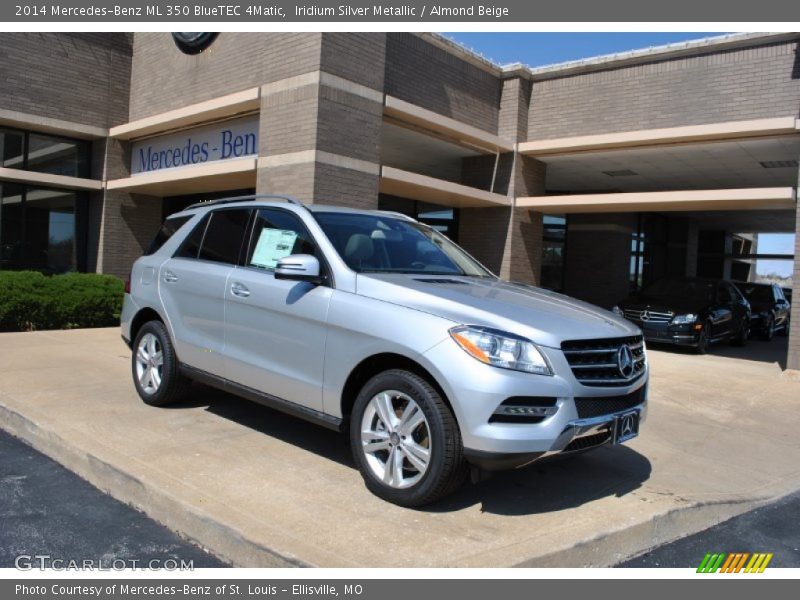 Iridium Silver Metallic / Almond Beige 2014 Mercedes-Benz ML 350 BlueTEC 4Matic
