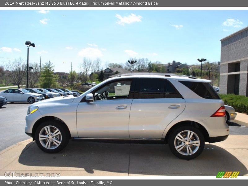 Iridium Silver Metallic / Almond Beige 2014 Mercedes-Benz ML 350 BlueTEC 4Matic