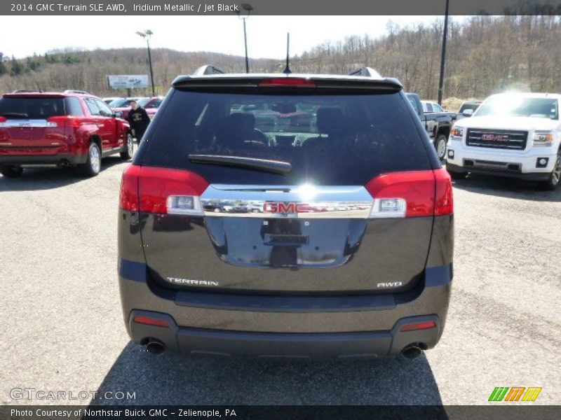 Iridium Metallic / Jet Black 2014 GMC Terrain SLE AWD