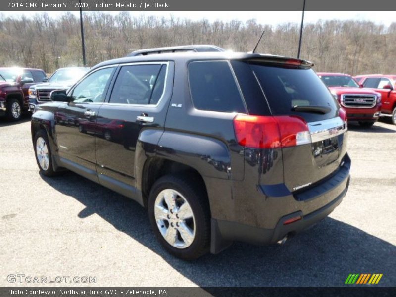 Iridium Metallic / Jet Black 2014 GMC Terrain SLE AWD