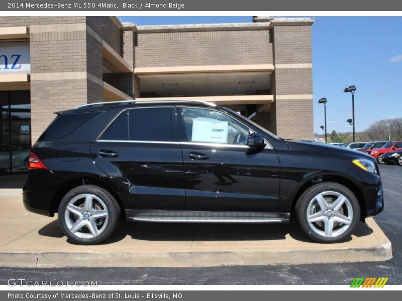 Black / Almond Beige 2014 Mercedes-Benz ML 550 4Matic