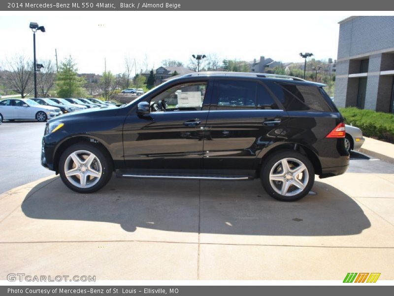 Black / Almond Beige 2014 Mercedes-Benz ML 550 4Matic