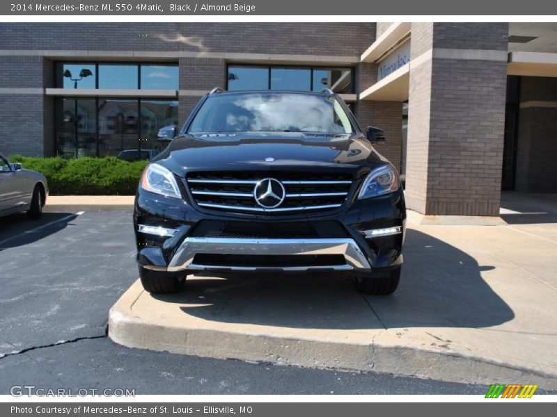 Black / Almond Beige 2014 Mercedes-Benz ML 550 4Matic